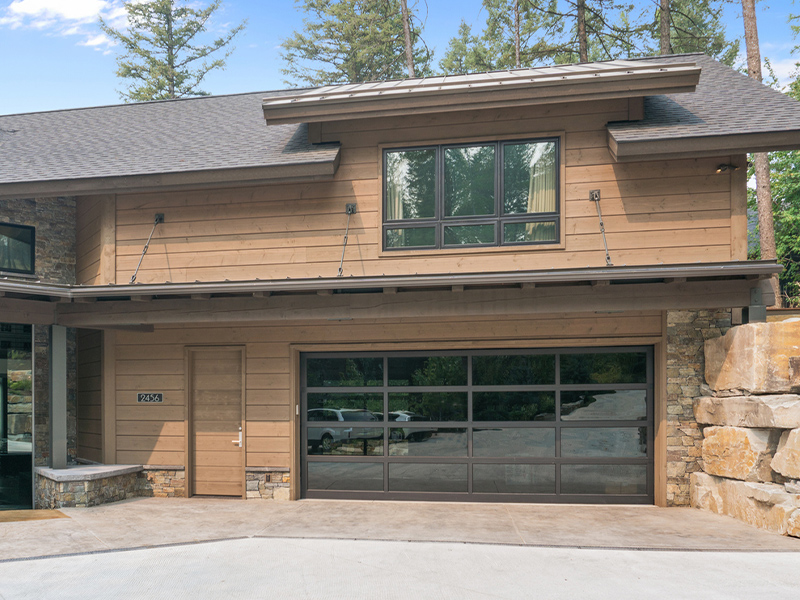 a close up of a brick building